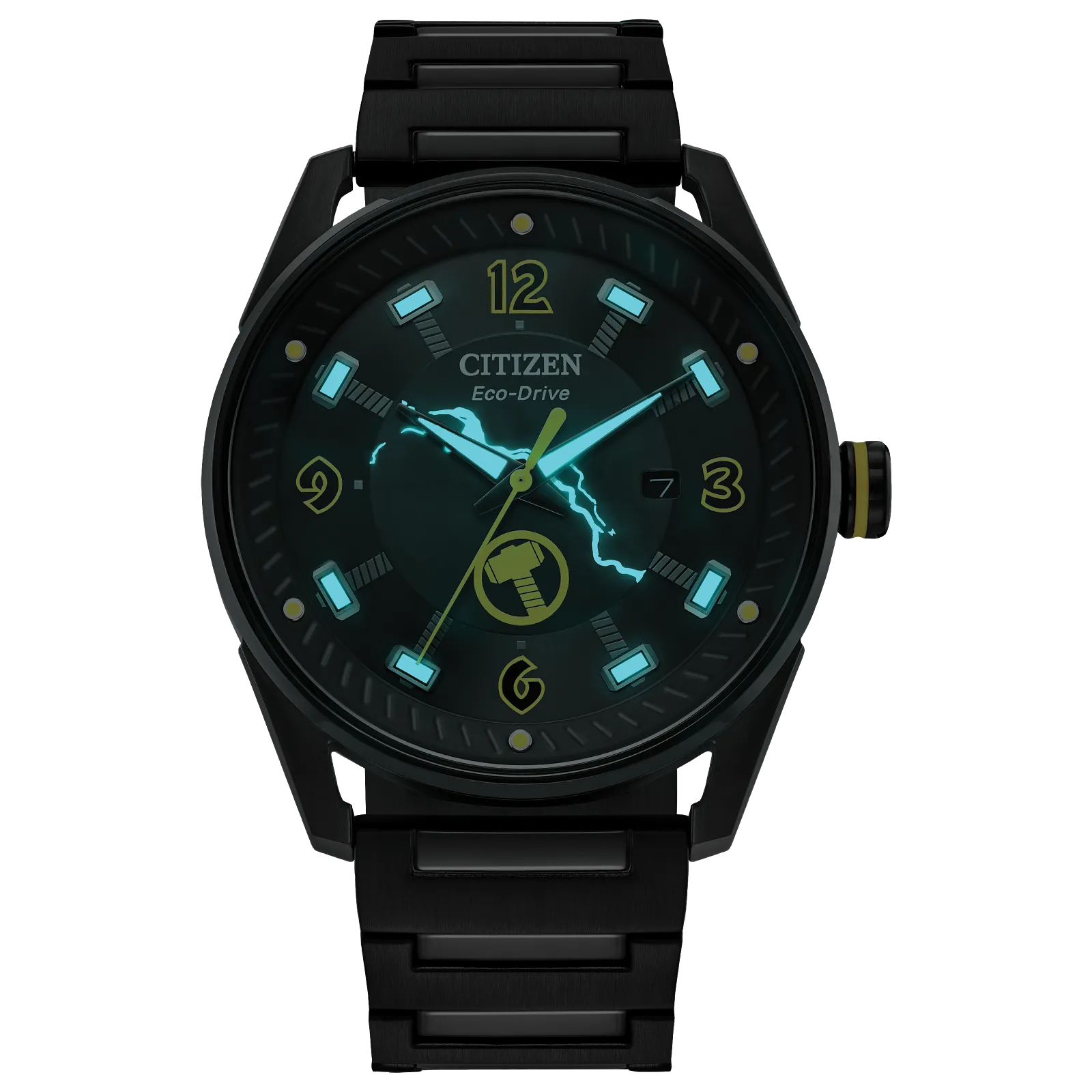 Reloj 50W Citizen Thor Marvel Edition de caballero pulsera de metal Eco-drive - Vista 5