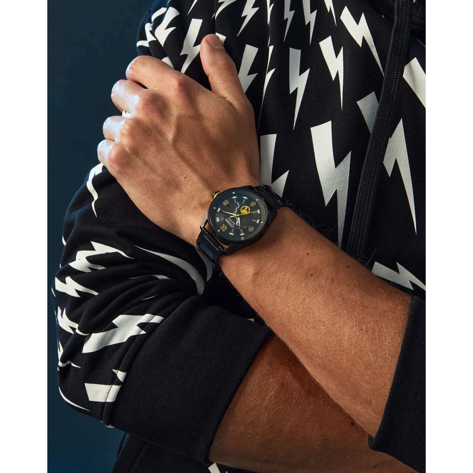 Reloj 50W Citizen Thor Marvel Edition de caballero pulsera de metal Eco-drive - Vista trasera