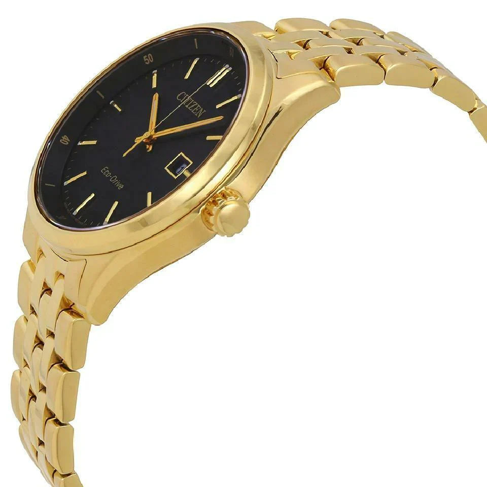 Reloj Citizen Corso Eco-Drive Hombre Acero Dorado - Vista trasera