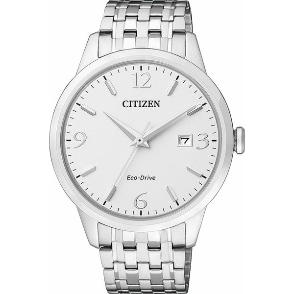 BM7300-50A Reloj Citizen Elegance Eco-Drive de hombre correa de metal plateado