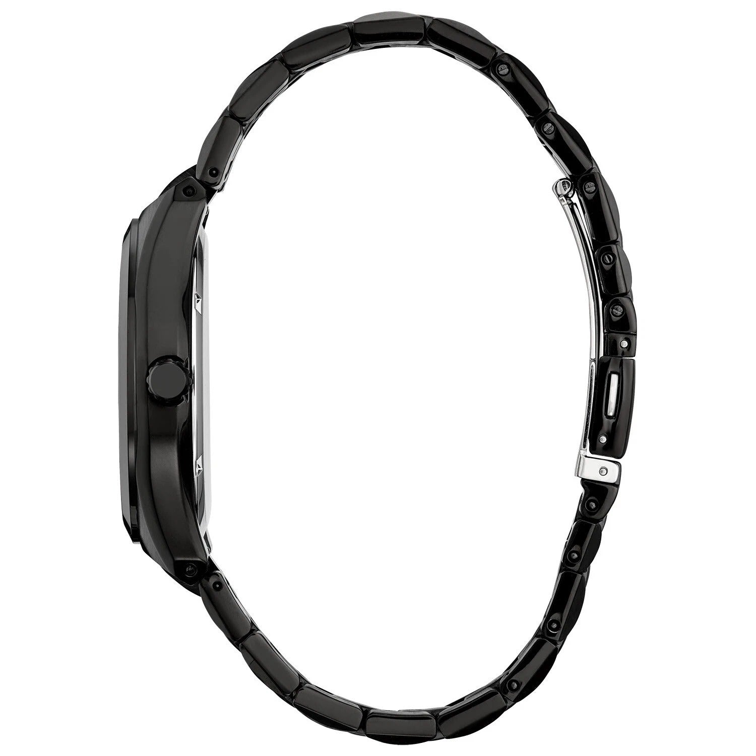 Reloj Citizen Eco-Drive Corso Hombre Acero Negro - Detalle de esfera