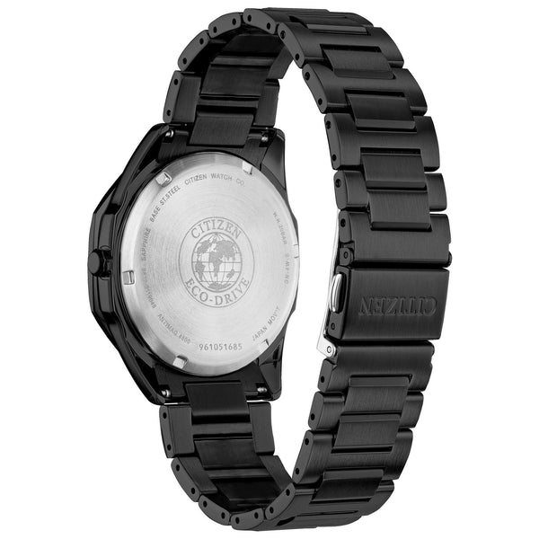 59G Reloj Citizen Corso de hombre banda de acero inoxidable Eco-Drive - Vista lateral