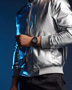 00W Reloj Citizen Jedi Master Eco-drive de hombre pulsera de piel Star Wars 41 mm - Vista lateral