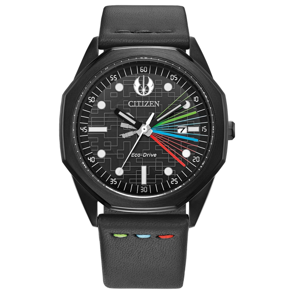 00W Reloj Citizen Jedi Master Eco-drive de hombre pulsera de piel Star Wars 41 mm - Reloj original en Guatemala