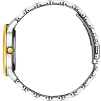 87Y Reloj Citizen Eco-Drive de hombre pulsera de metal - Vista lateral