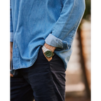 50X Reloj Citizen Peyten Eco-drive unisex pulsera de acero inoxidable - Detalle de esfera