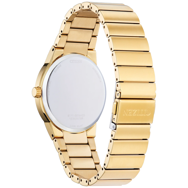 56E Reloj Citizen Axiom Hombre Brazalete de Acero - Vista lateral