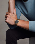 56E Reloj Citizen Axiom Hombre Brazalete de Acero - Vista trasera