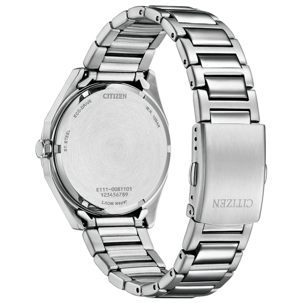 83E Reloj Citizen Classic Eco-drive de hombre pulsera de metal 38 mm - Vista lateral