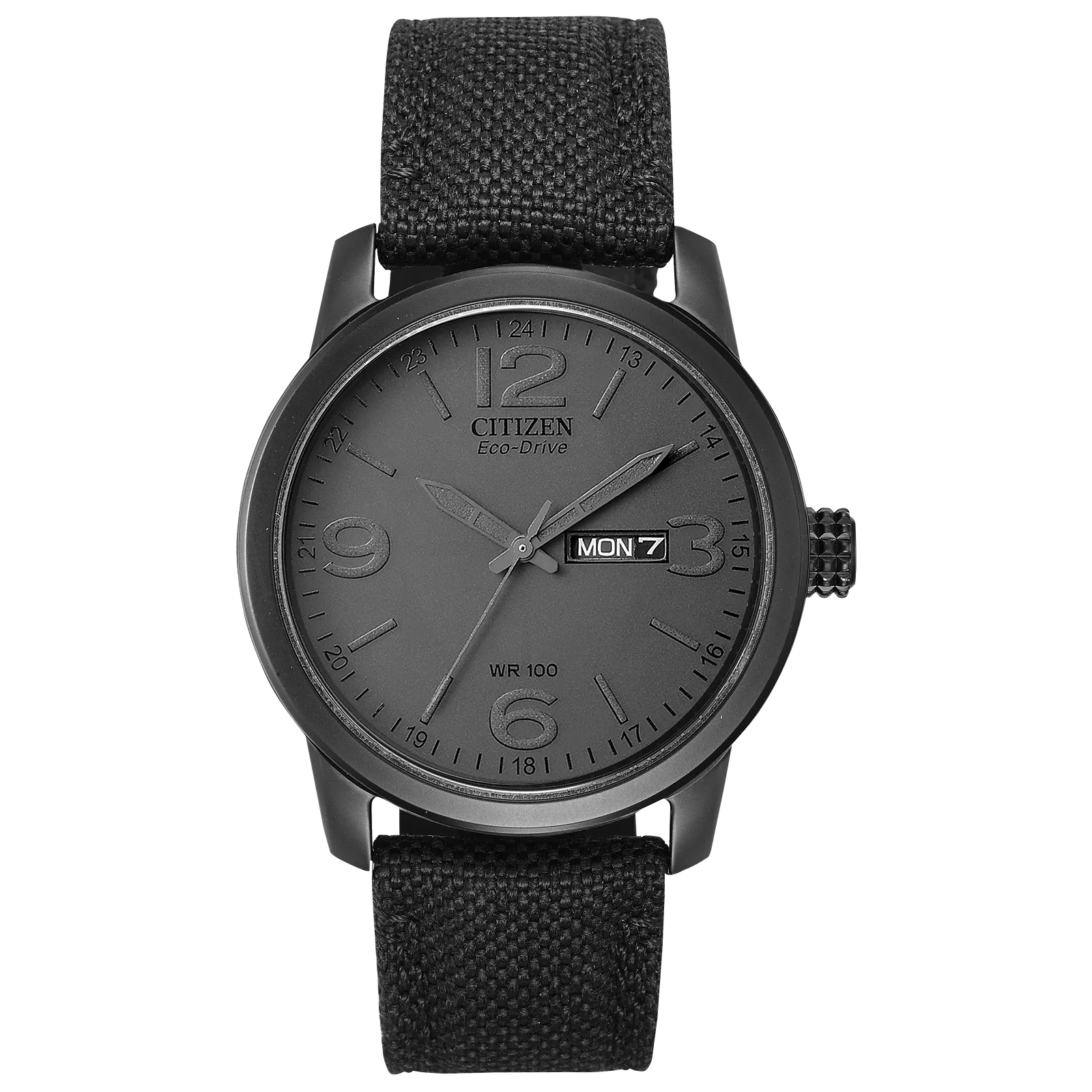 Reloj 00F Citizen Garrison de hombre pulsera de tela Eco-drive - Reloj original en Guatemala
