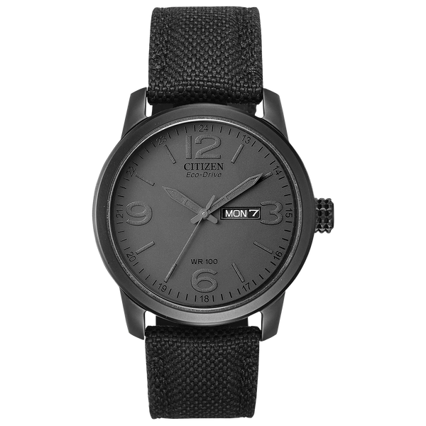 Reloj 00F Citizen Garrison de hombre pulsera de tela Eco-drive - Reloj original en Guatemala