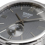 BMS-100D-8AV Reloj Casio de hombre correa de metal - Acero Inoxidable Plateado