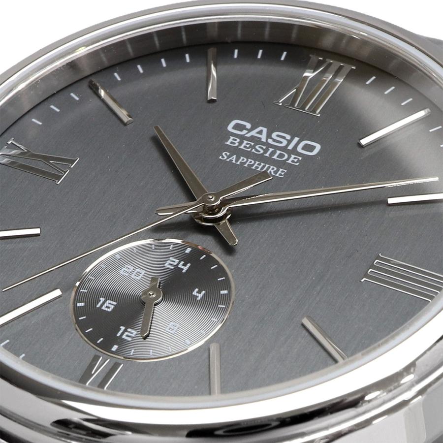 BMS-100D-8AV Reloj Casio de hombre correa de metal - Acero Inoxidable Plateado