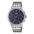 BMS-300D-2AV Reloj Casio de hombre correa de metal - Acero Inoxidable Plateado