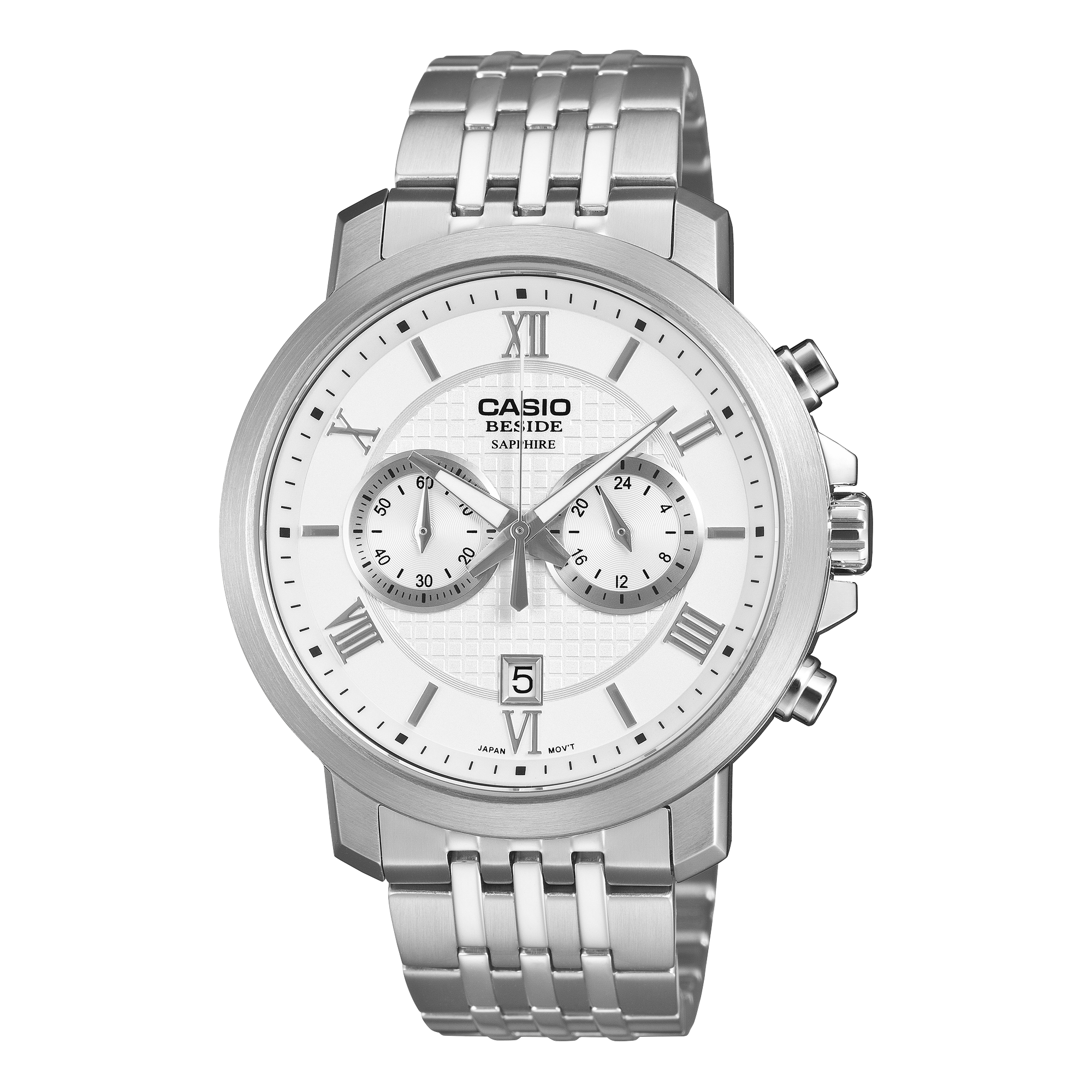BMS-500D-7A Reloj Casio de caballero correa de metal