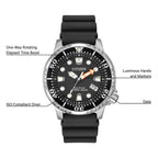 BN0150-28E Citizen Eco-drive reloj para hombre pulsera de caucho