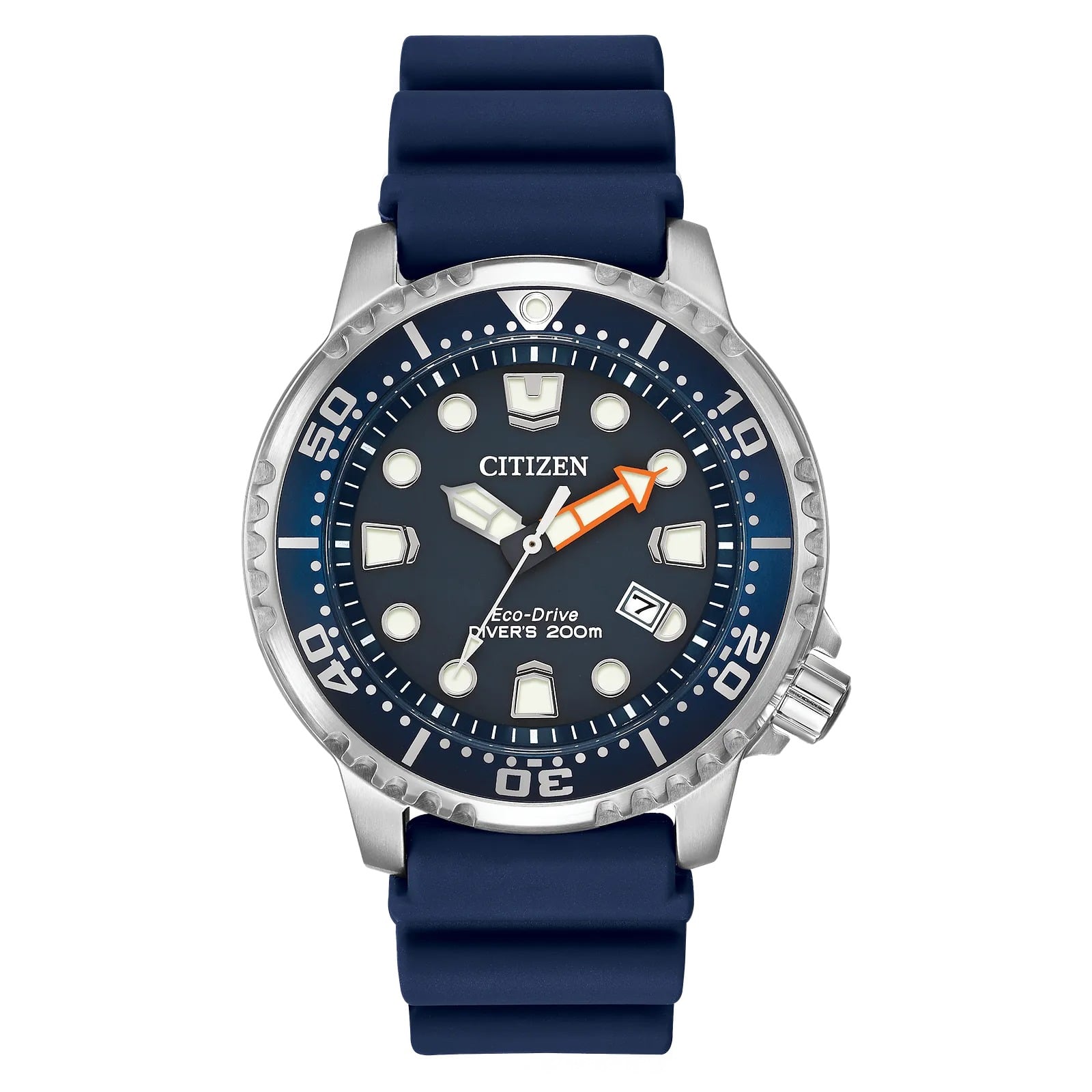 BN0151-09L Citizen Promaster Dive Eco-drive Reloj para hombre pulsera de resina