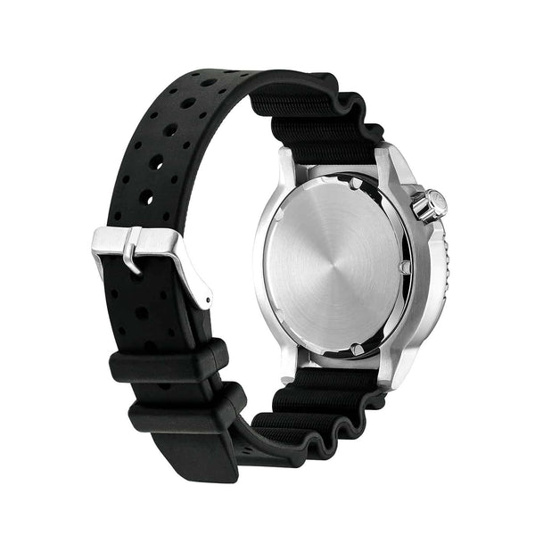 00X Citizen Eco-drive Reloj para hombre pulsera de caucho - Vista lateral