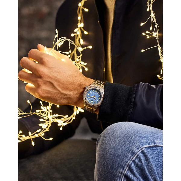 55L Citizen Eco-drive Reloj para caballero pulsera de metal - Vista lateral