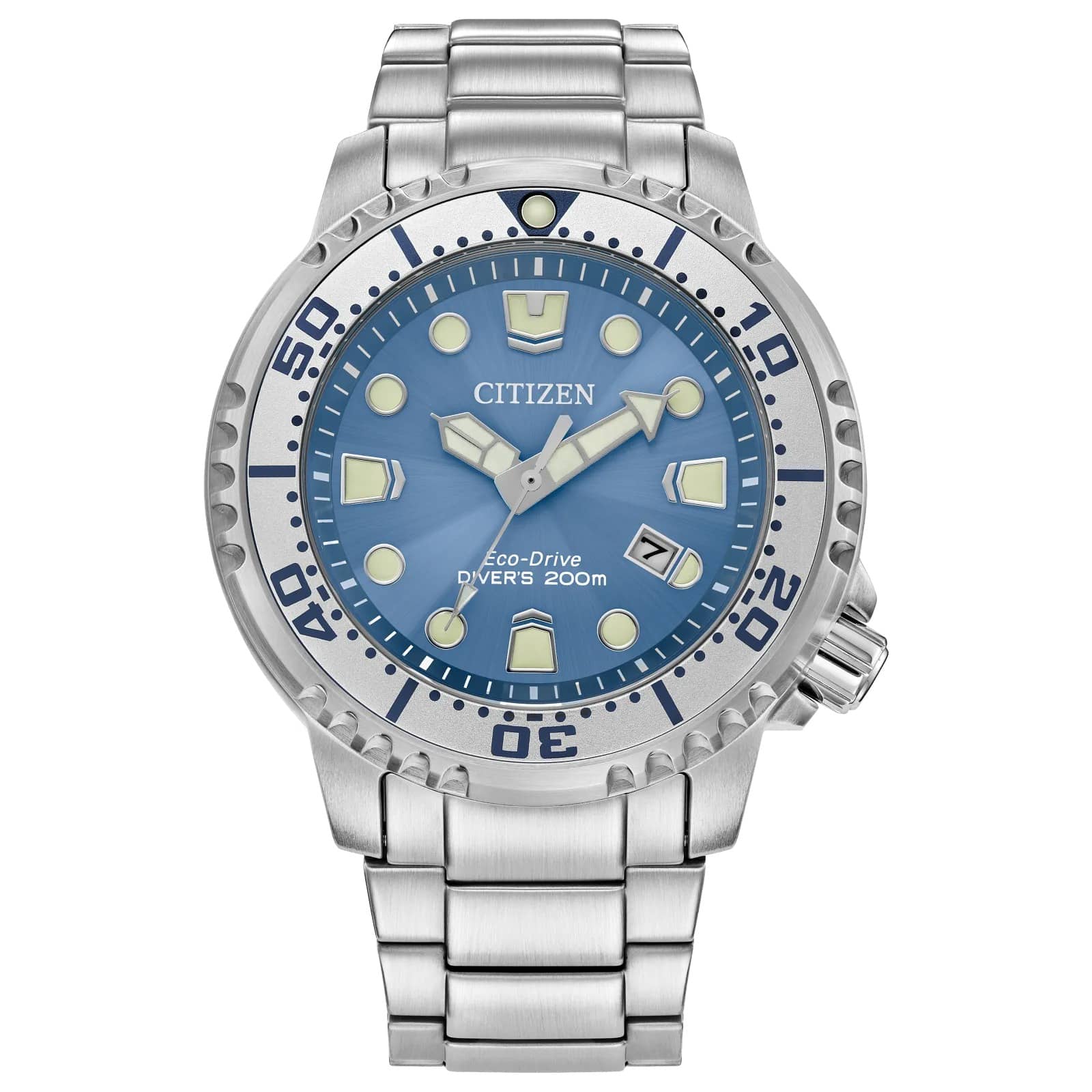 55L Citizen Eco-drive Reloj para caballero pulsera de metal - Reloj original en Guatemala