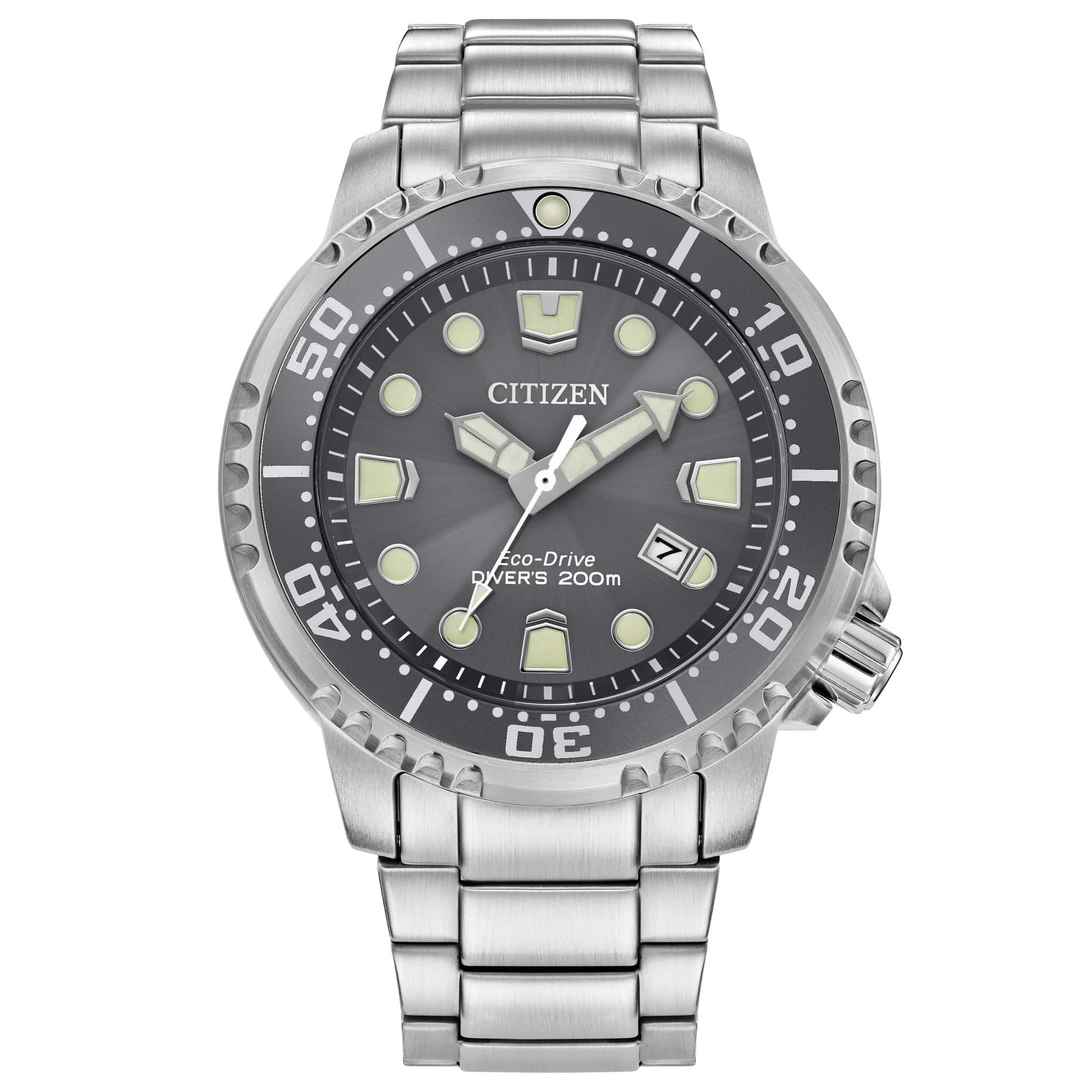 BN0167-50H Citizen Eco-drive correa de acero para hombre