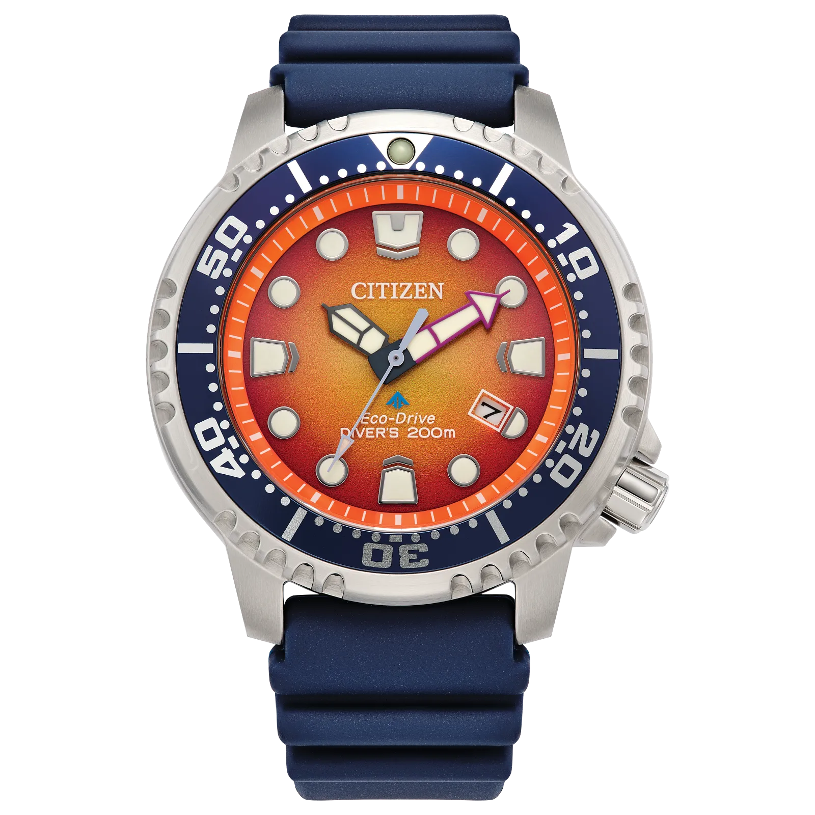 BN0169-03X Reloj Citizen Promaster Dive Eco-drive Unisex banda de silicona 44 mm