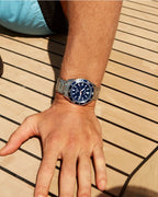 55L Reloj Citizen Promaster Dive de hombre correa de metal Eco-Drive - Detalle de esfera