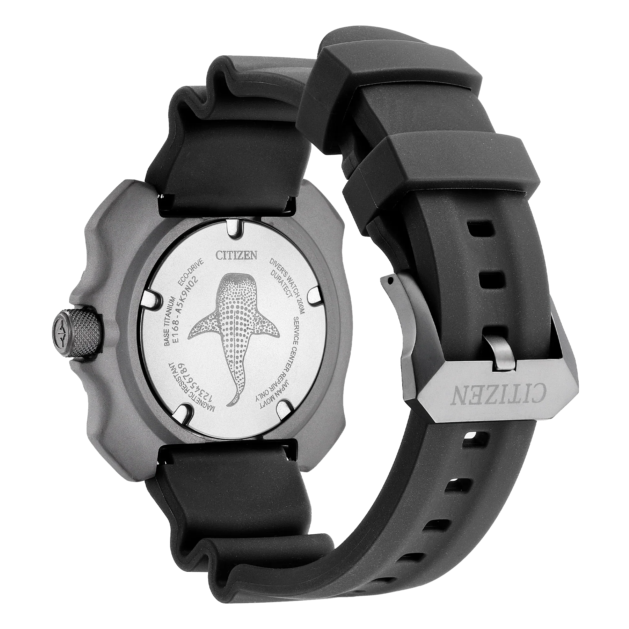 04L Reloj Citizen Promaster Dive Hombre Correa Caucho - Detalle de esfera
