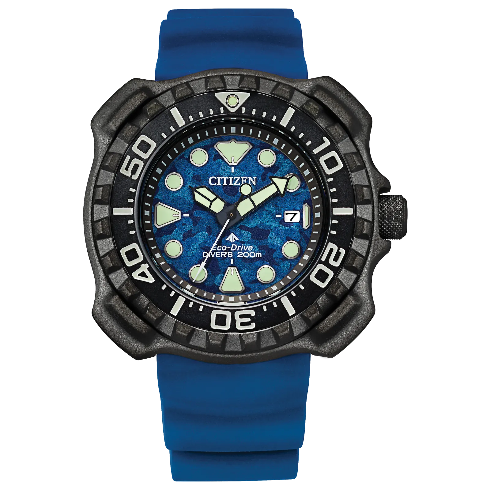 BN0227-09L Citizen Promaster Eco-drive de caballero pulsera de resina