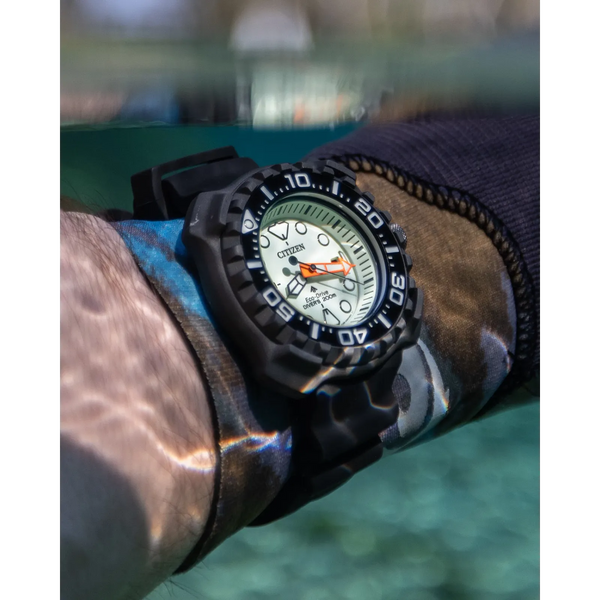 BN0227-25X Citizen Promaster Dive de caballero pulsera de resina Eco-drive