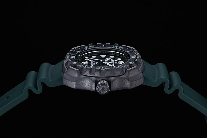 Reloj 06W Citizen Promaster Eco-drive de caballero pulsera de caucho - Vista trasera
