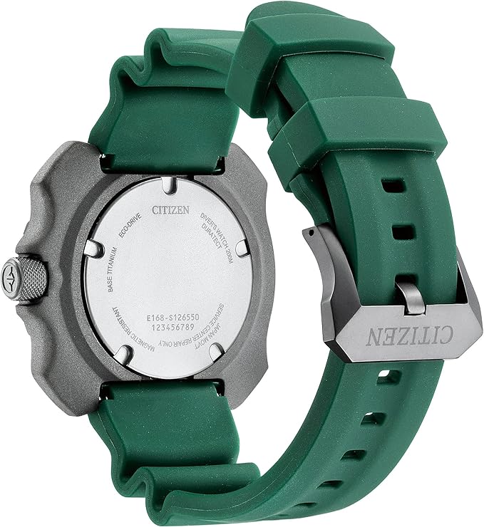 Reloj 06W Citizen Promaster Eco-drive de caballero pulsera de caucho - Vista lateral