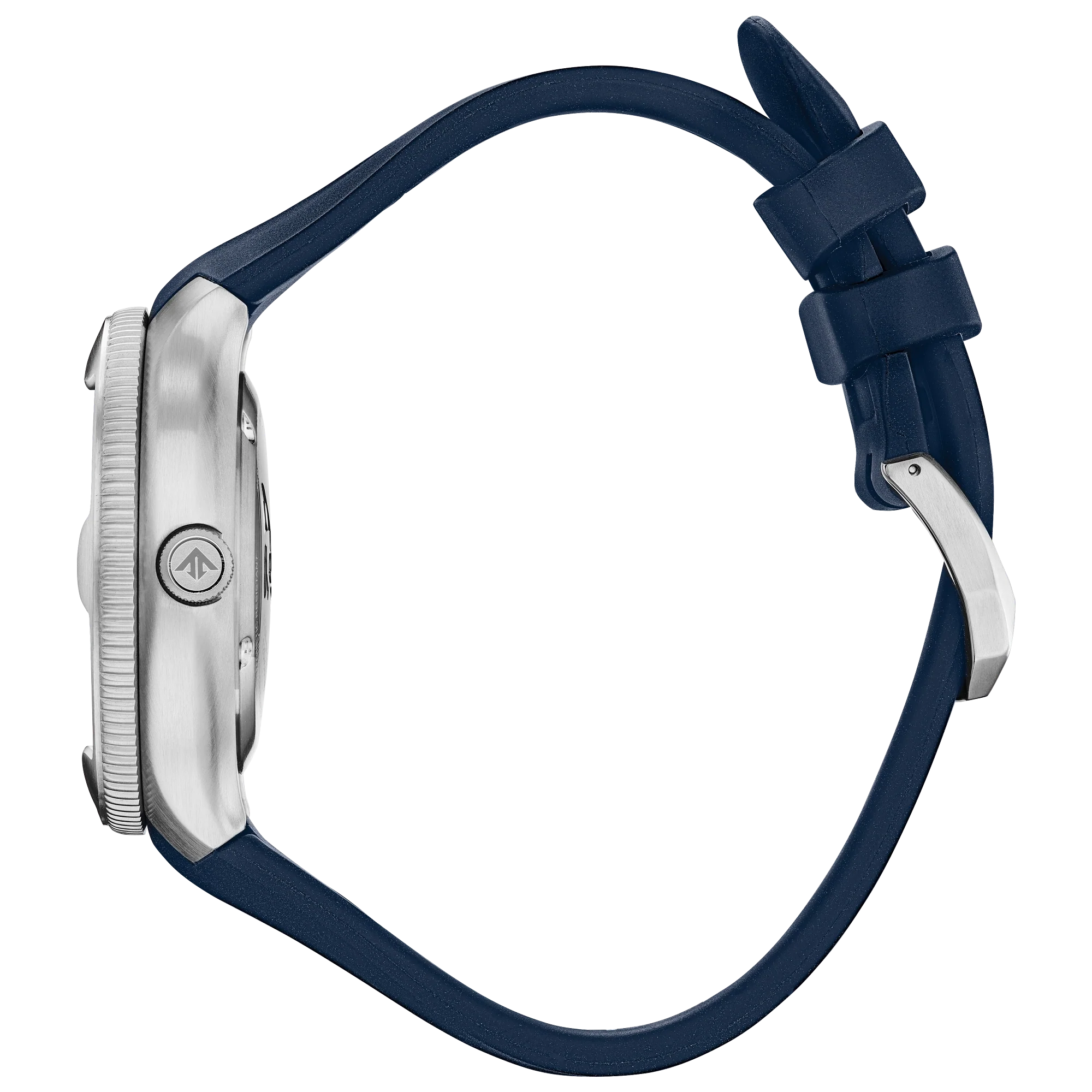 01L Citizen Eco-Drive Orca reloj para hombre pulsera de caucho - Detalle de esfera