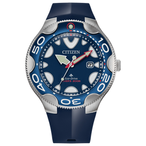 BN0231-01L Citizen Eco-Drive Orca reloj para hombre pulsera de caucho