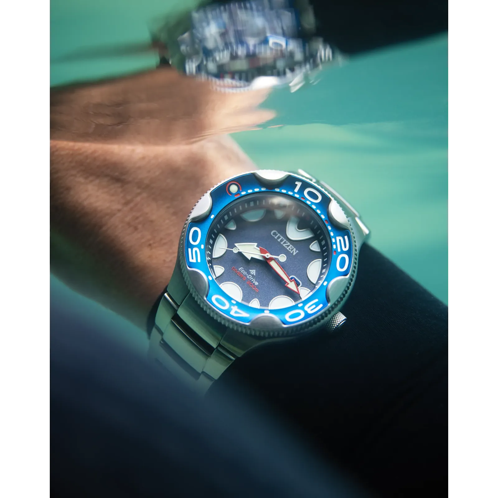 BN0231-52L Citizen Promaster Eco-drive de hombre correa de metal