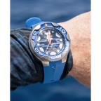 Reloj Citizen Promaster Orca Hombre Caucho Azul - Vista trasera