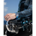 Reloj Citizen Promaster Orca Hombre Caucho Azul - Detalle de esfera
