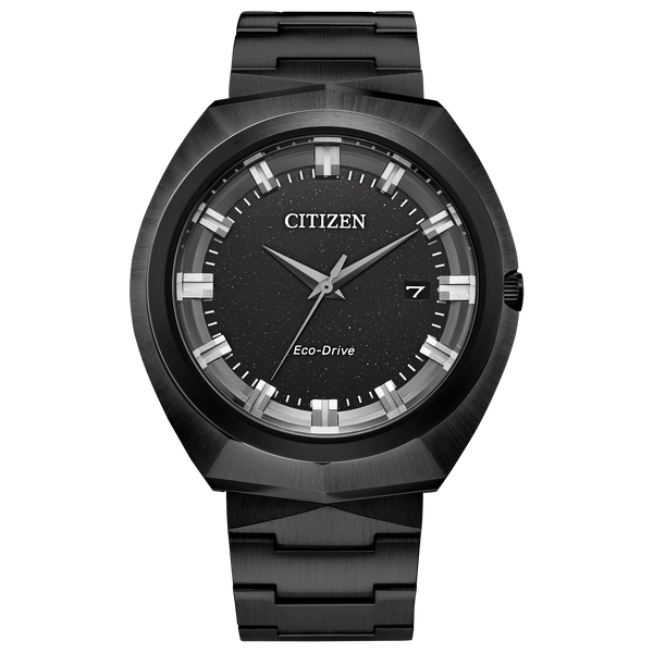 BN1015-52E Reloj Citizen Eco-Drive de hombre pulsera de metal - Acero Inoxidable Negro