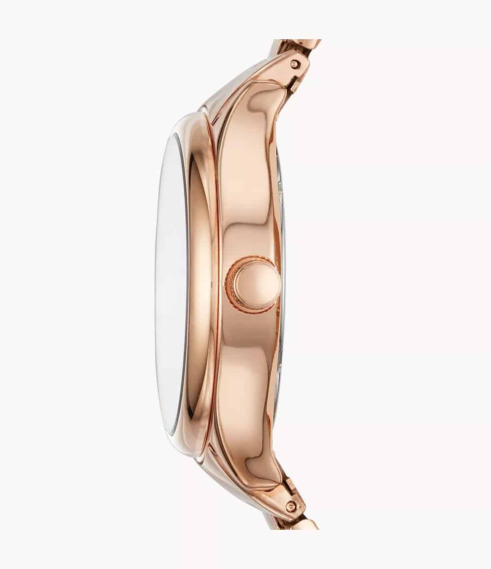 Reloj Fossil Modern Sophisticate Mujer Acero Oro - Detalle de esfera