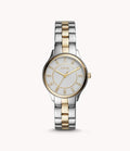 Reloj Fossil Modern Sophisticate Mujer Acero Bicolor Plateado Dorado - Reloj original en Guatemala