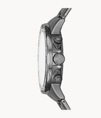 Reloj Fossil Bannon Hombre Acero Gunmetal - Detalle de esfera