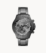 BQ2491 Reloj Fossil Bannon Hombre Acero Gunmetal