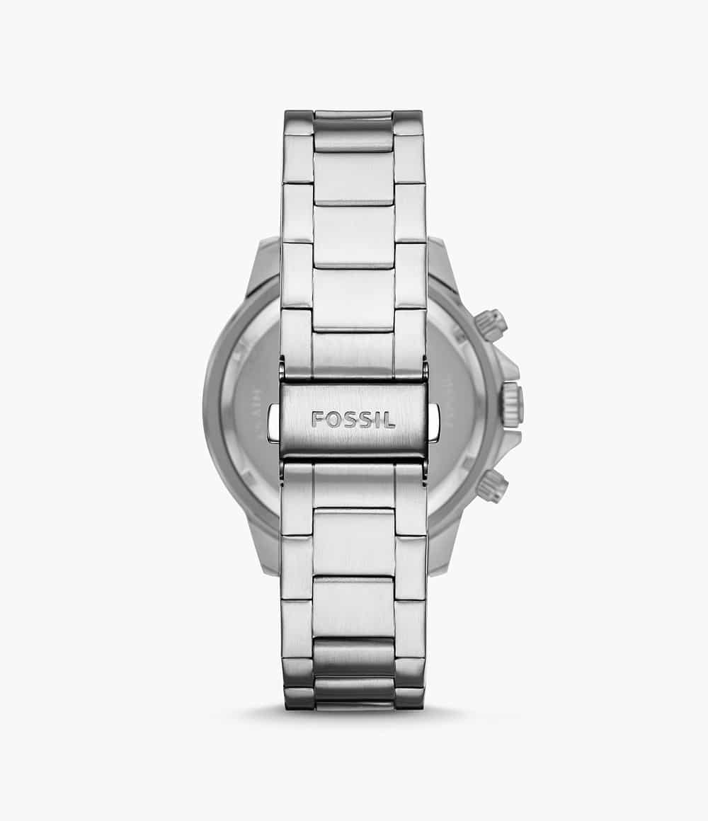 Reloj Fossil Bannon Hombre Correa Acero Esfera - Detalle de esfera