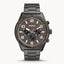 BQ2533 Reloj Fossil Brox Hombre Acero Gunmetal Esfera Marrón