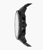 Reloj Fossil Bannon Hombre Acero Inoxidable Negro - Detalle de esfera