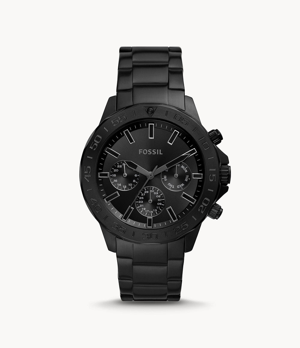 Reloj Fossil Bannon Hombre Acero Inoxidable Negro - Reloj original en Guatemala