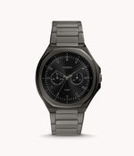 BQ2609 Reloj Fossil Evanston Hombre Correa Acero Gunmetal