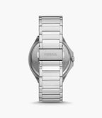 Reloj Fossil Evanston Hombre Acero Azul Marino - Vista lateral