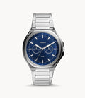 Reloj Fossil Evanston Hombre Acero Azul Marino - Reloj original en Guatemala