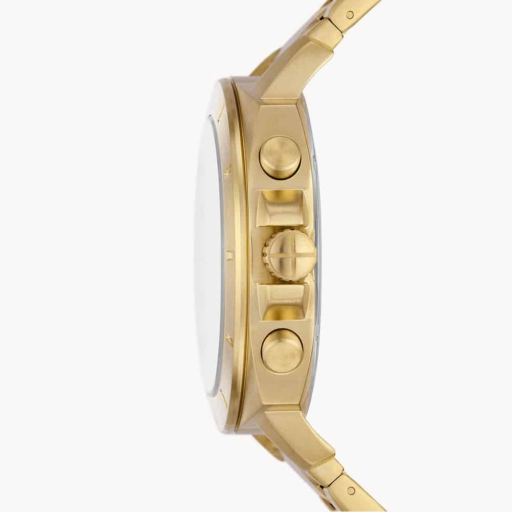 Reloj Fossil Privateer Sport Hombre Acero Dorado - Vista trasera